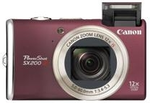 Canon Powershot SX200 IS Rood
