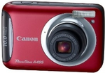 Canon PowerShot A 495 Rood