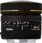 Sigma 8mm F3,5 Fish Eye Circulaire DG EX Canon