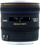 Sigma 4.5mm F2.8 EX DC Circular Fisheye HSM Nikon