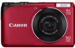 Canon PowerShot A 2200 Rood