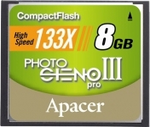 Lexar CF Pro 133X 8 GB WA