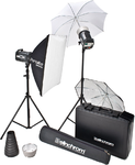 Elinchrom Style RX 300 To-Go-Set incl. Statief-Schirm-Set + Koffer