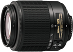 Nikon 55-200mm f/4-5.6G DX Zoom-Nikkor Zwart