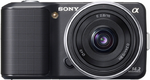 Sony NEX 3 Zwart Kit + SEL 2,8/16 mm