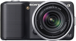 Sony NEX 3 Zwart Kit + SEL 18-55 mm