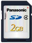Panasonic SD-HC Class 4 Kaart 2GB