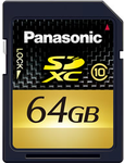 Panasonic RP-SDW 64 GE1K Goud (SDXC)         64GB