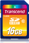 Transcend SD kaart SDHC     16GB Class 10