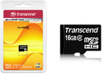 Transcend MicroSD kaart SDHC Class 2 16GB