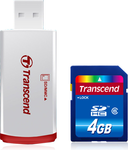 Transcend SD Kaart Class 6 4GB