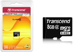 Transcend MicroSD kaart SDHC Class 2 8GB