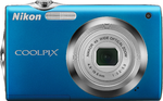 Nikon CoolPix S3000 Blauw