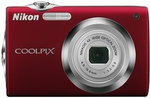 Nikon CoolPix S 3000 Rood