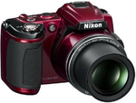 Nikon CoolPix L 120 Rood