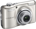 Nikon CoolPix L 23 Zilver incl. Tas + 2GB SD-kaart