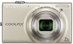 Nikon CoolPix S 6100 Zilver