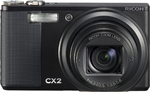Ricoh CX 2 Zwart