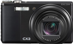 Ricoh CX 3 Zwart