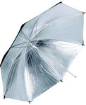 Qihe flitsparaplue 33" (82 cm) zilver 