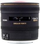 Sigma 4.5mm F2.8 EX DC Circular Fisheye HSM Pentax