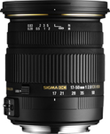 Sigma 17-50 f/2,8 EX DC OS voor Sigma