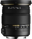 Sigma 17-50 f/2,8 EX DC OS  voor Sony