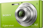 Sony DSC-W 320 Groen