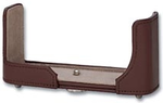 Olympus CS-10B Body Leather Jacket donkerbruin