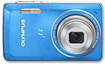 Olympus mju 5010 Blauw