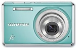 Olympus FE 4030 aquamarine Blauw
