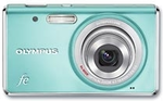 Olympus FE 4040 aquamarine Blauw