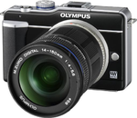Olympus Pen E-PL 1 Kit + 14-150 mm Zwart