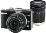 Olympus Pen E-PL 1 DZ-Kit schw. + M14-42 schw. + M40-150 schw.