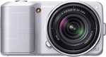Sony NEX 3 Zilver Kit + SEL 18-55 mm