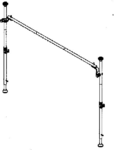 Rittz SLS BS-7 achtergrond ophangset 