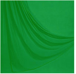 Achtergronddoek chromakey groen 3x6 m