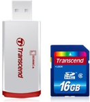Transcend SDHC Kaart Class6 16GB