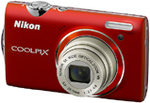 Nikon CoolPix S 5100 Rood