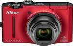 Nikon CoolPix S 8100 Rood